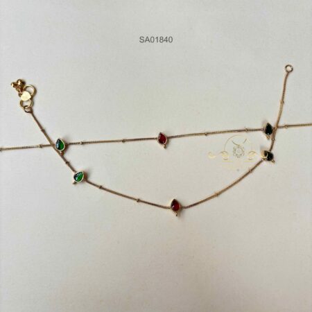 Single Jadau Anklets
