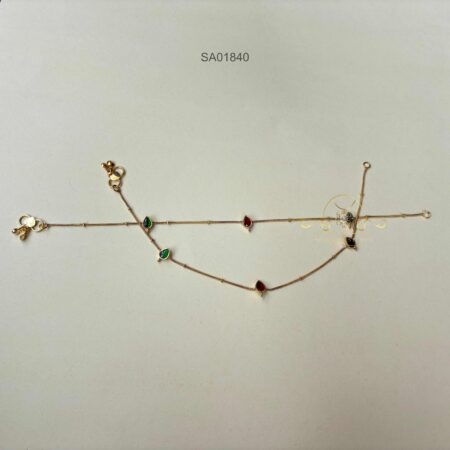 Single Jadau Anklets