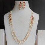 Jadau and Pearl Long Necklace
