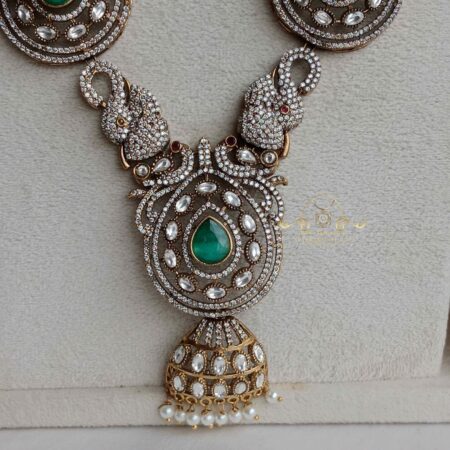 Victorian Elephant Long Necklace