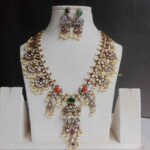 Navrathna Victorian Guttapusalu Long Necklace