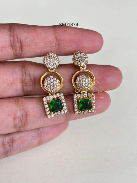 AD Emerald Earrings