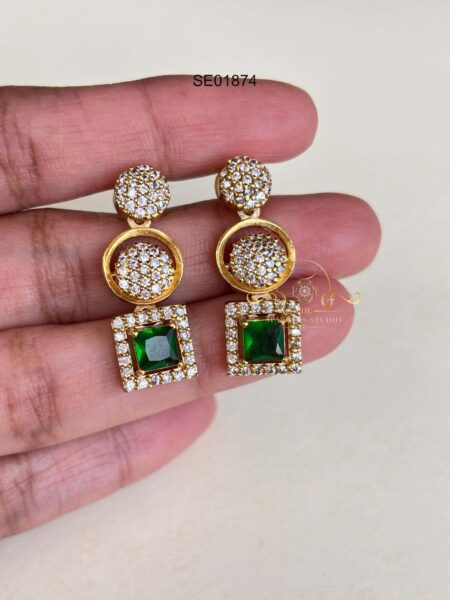 AD Emerald Earrings