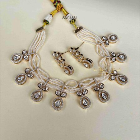 Pearl Massonite Necklace