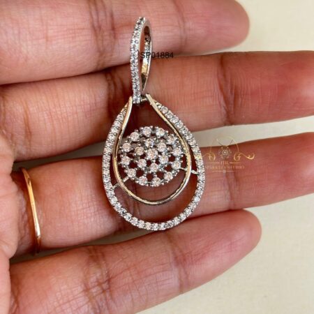 Silver Replica AD Pendant Set