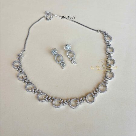 Diamond Replica AD Necklace
