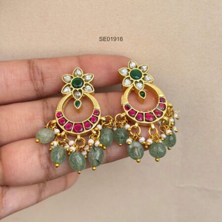 Chandbali Jadau Earrings