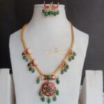 Jadau Moon Necklace Set