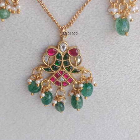 Peacock Jadau Necklace