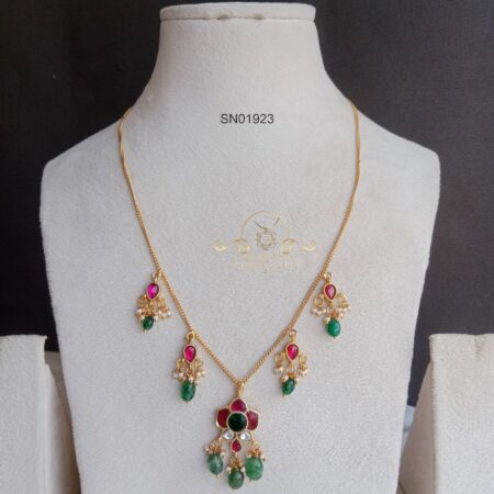 Jadau Flower Necklace
