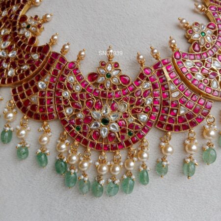 Bridal Grand Jadau necklace