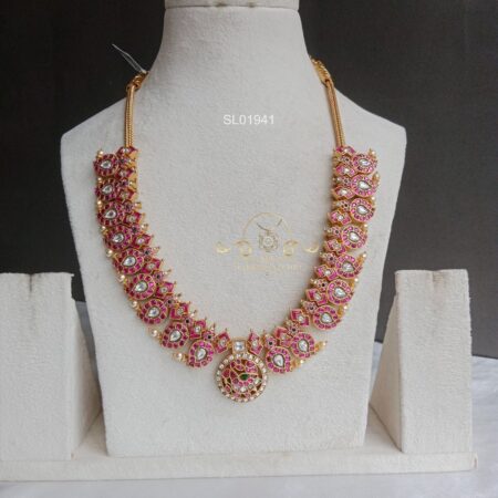 Jadau Mango Haram Set