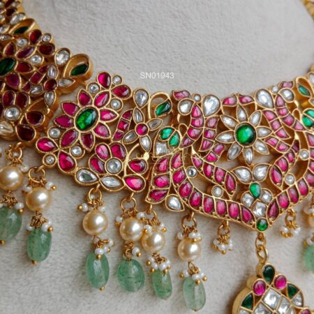 Bridal Jadau Grand Necklace