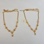 Gold Look Like Flower Necklace