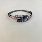 Victorian Black Stone Bracelet