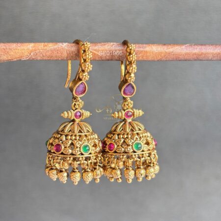 Multi Stone Hoop Jumkis