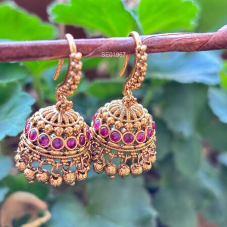 Antique Hoop Jhumkis
