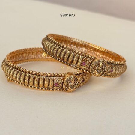 Goddess Lakshmi Antique Bangles