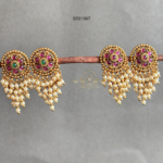 Antique Kemp Stud with Pearl Drops