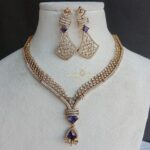 Stunning Purple Victorian Neckset