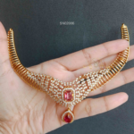 American Diamond Design Necklace