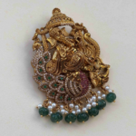 Peacock Ganesha Pendant