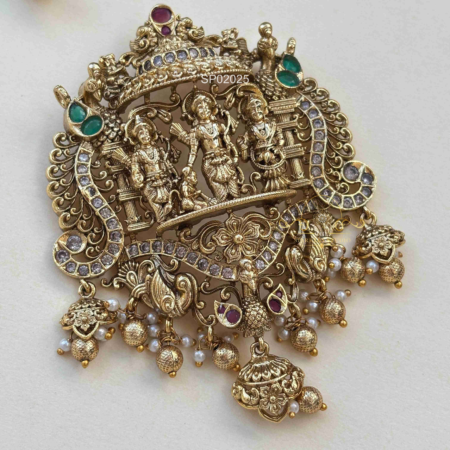 Ram Parivar Pendant Set