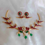 Lotus Hasli Bird Necklace
