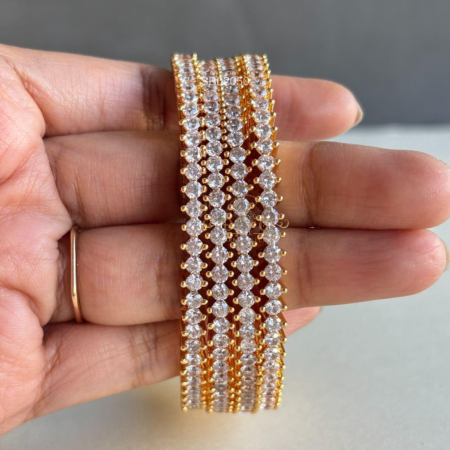 Diamond Replica Bangles