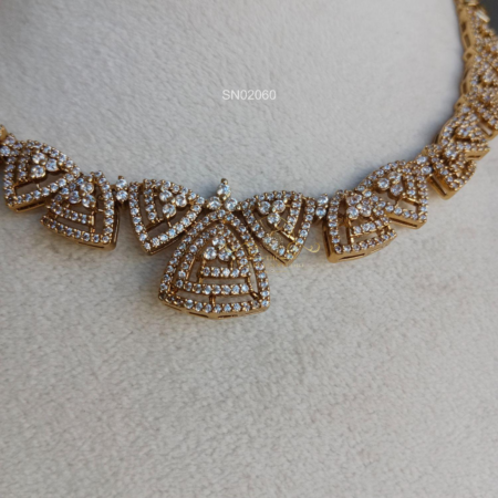 Victorian Triangle Necklace