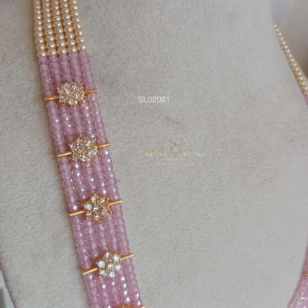 Pink Beads Pearl Haram