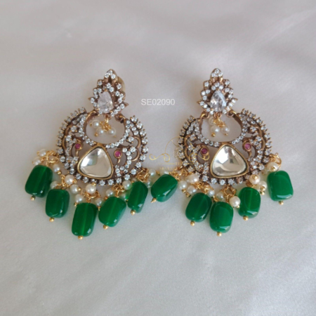 Victorian Chandbali Earrings