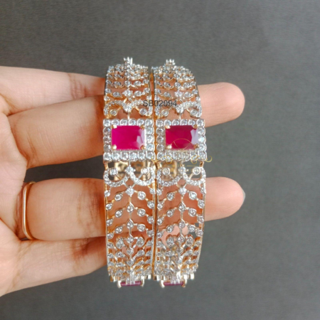 AD Ruby Bangles