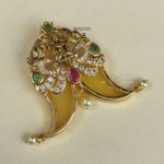 Goddess Lakshmi Tiger Nail Pendant