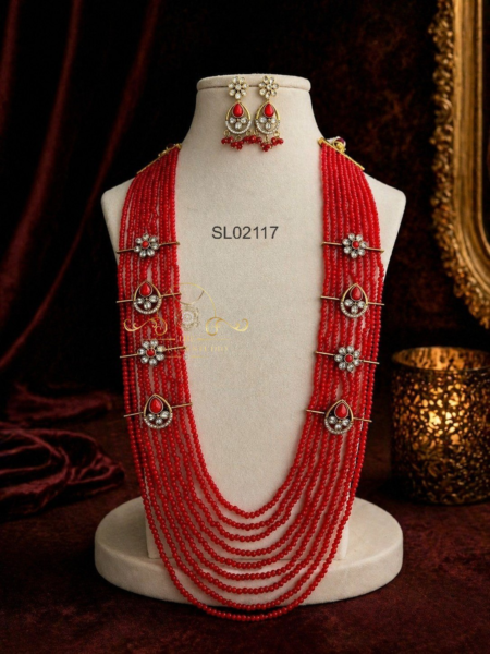 Nine Row Bead Long Haram