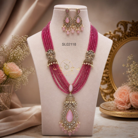 Five Row Bead Long Haram