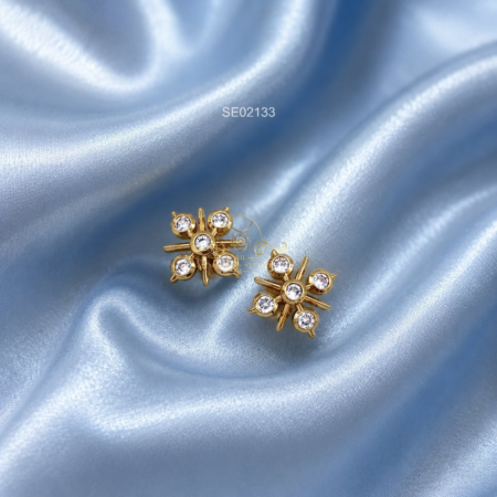 Diamond Replica Screwback Stud