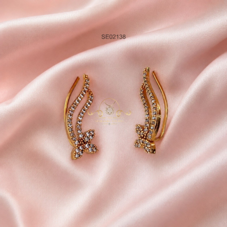Flower Ear Cuff