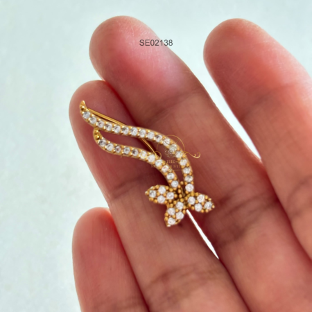 Flower Ear Cuff