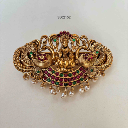 Kemp Stone Goddess Lakshmi Hair Clip