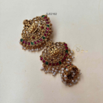 Goddess Lakshmi Kemp and Pearl Drop Hair Accessory