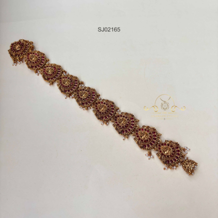 Red Kemp Long Hair Accessory