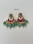 Jadau Chandbali Earrings