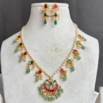 Pearl Jadau Kundan Neckset