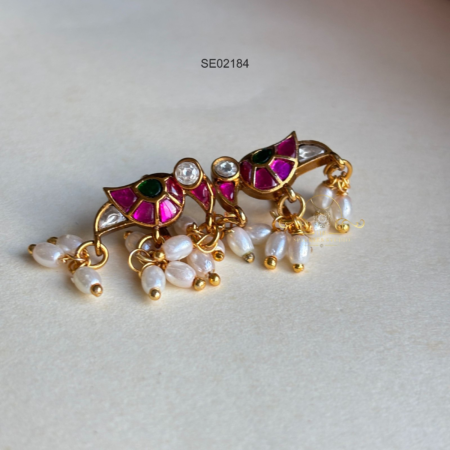 Bird Jadau Bugudi Earrings