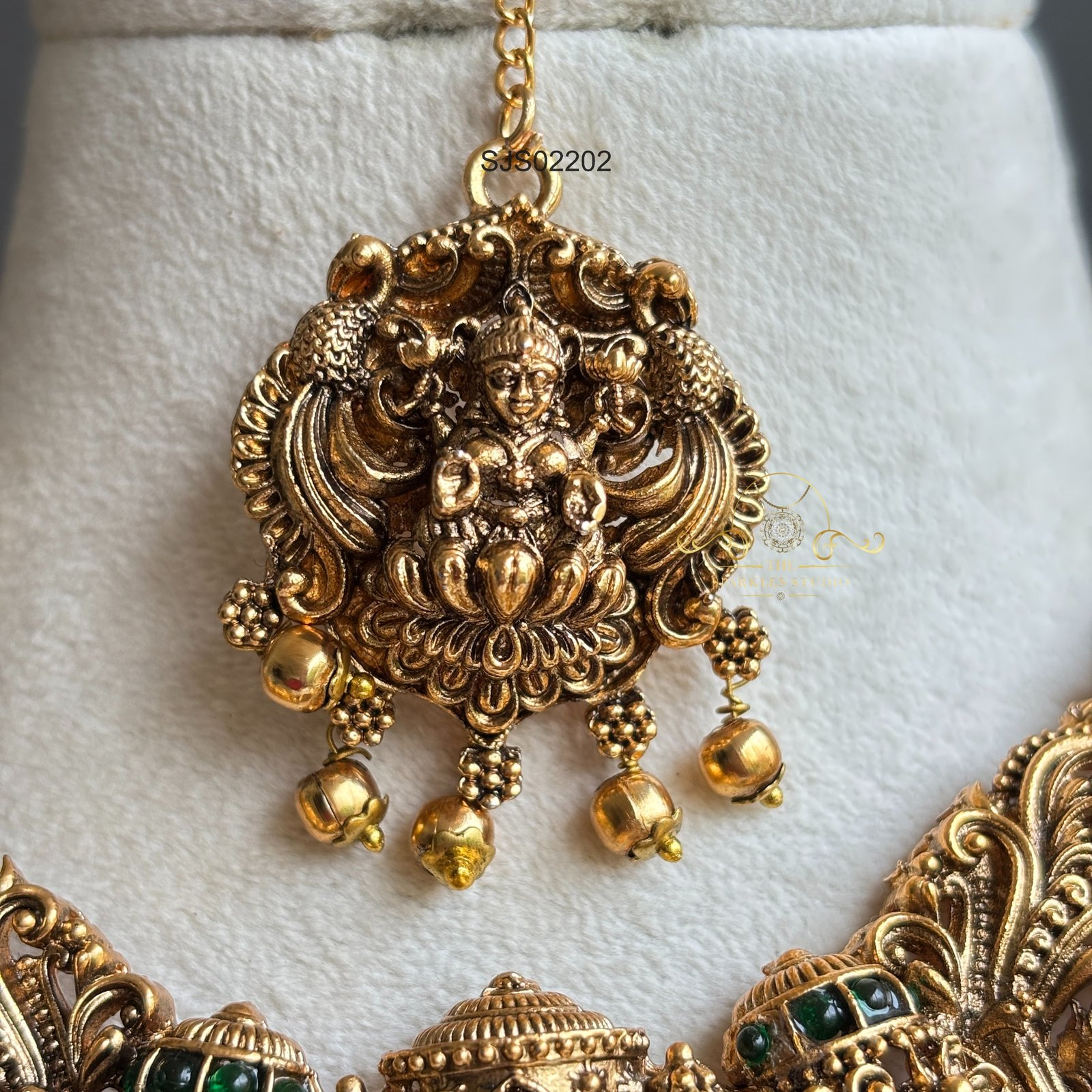 2202_3.webp Bridal Antique Lakshmi Elephant Jewellery Seret